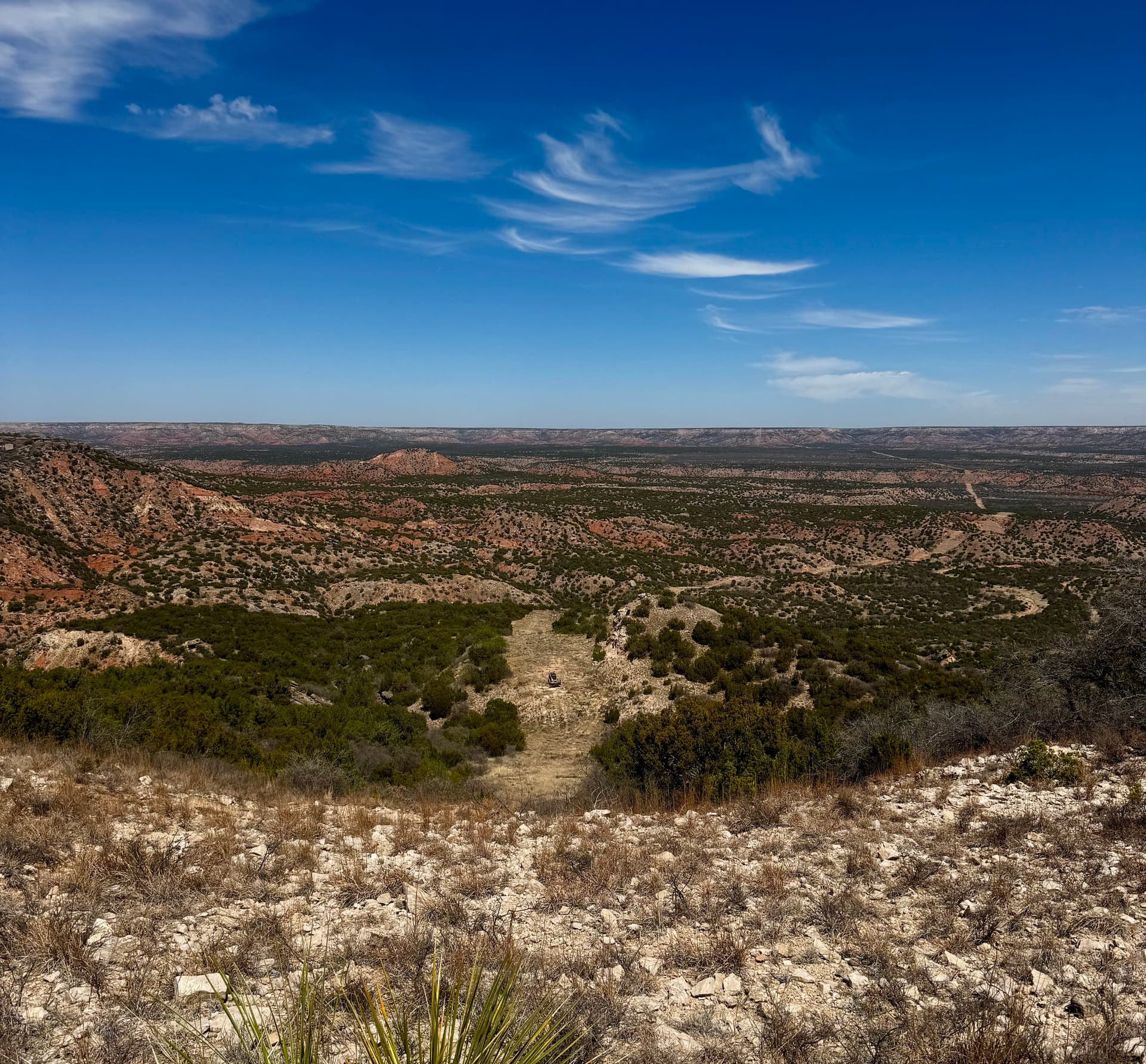 ROW Clearing Across Rugged Texas Canyon Country image